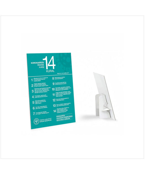 Ayaklı Pano Covid-19