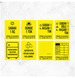 ilaç etiketi