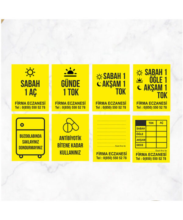ilaç etiketi