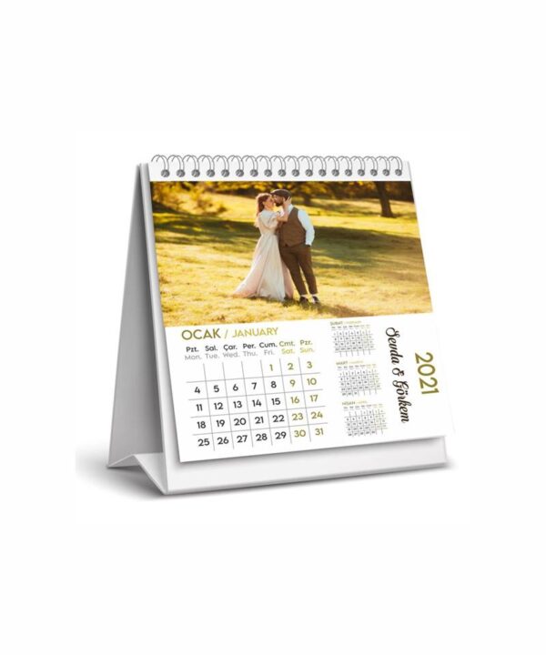 Kişiye Özel Masa Takvimi