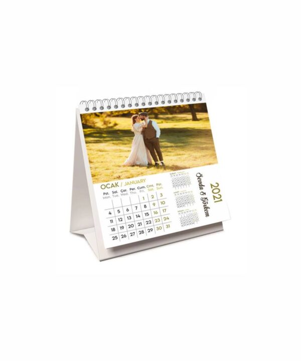 Kişiye Özel Masa Takvimi